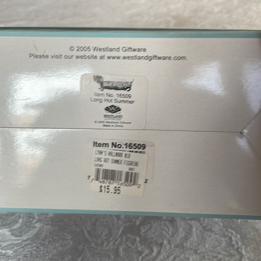 Westland Giftware “Hot Diggity!” dachshund Long Hot Summer figurine. - Picture 14 of 14